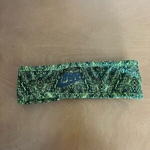 Nike Vibrant Green and Black Headband